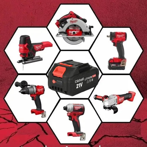 Batería recargable 21V para herramientas inalámbricas